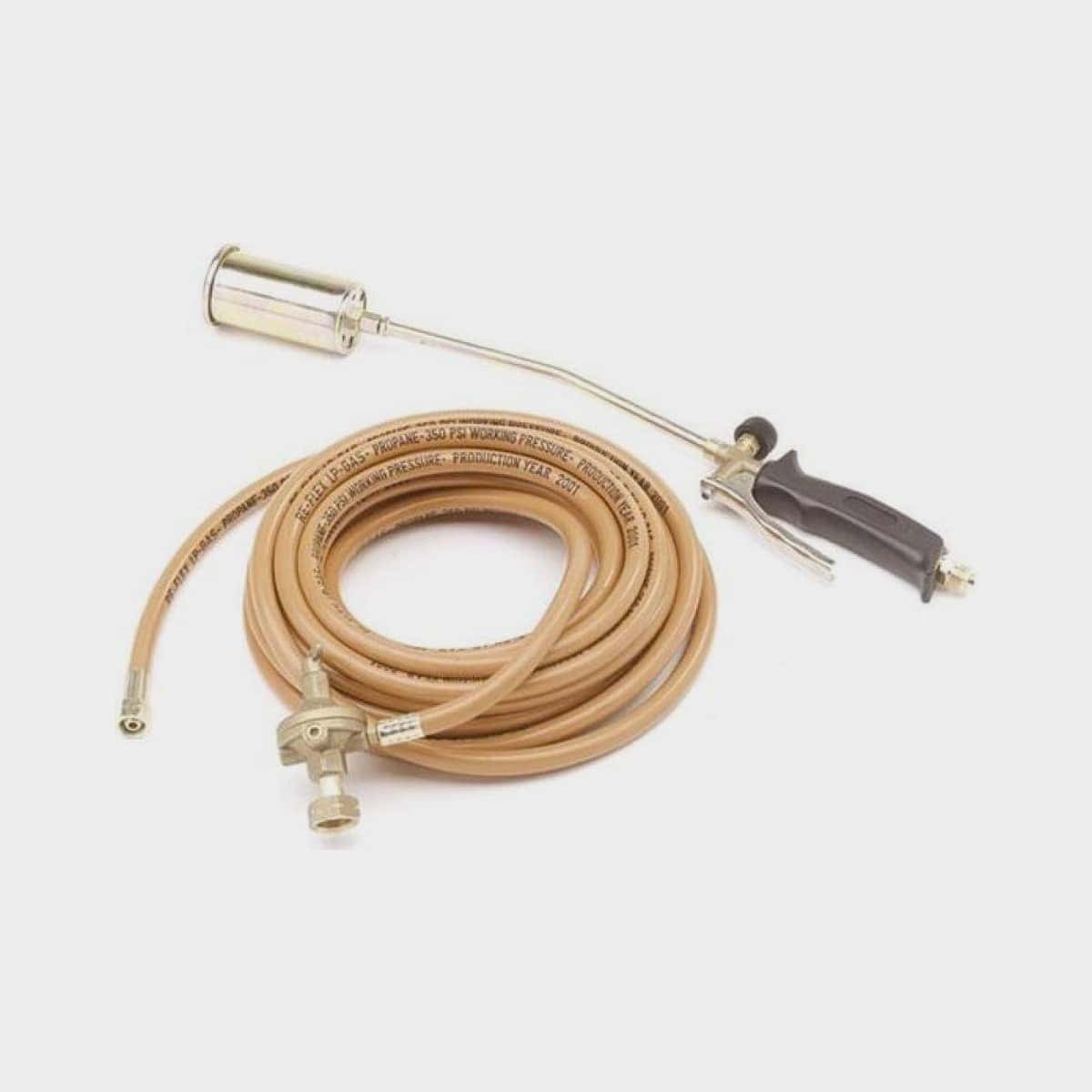 Verfbrander met slang