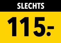 slechts 115