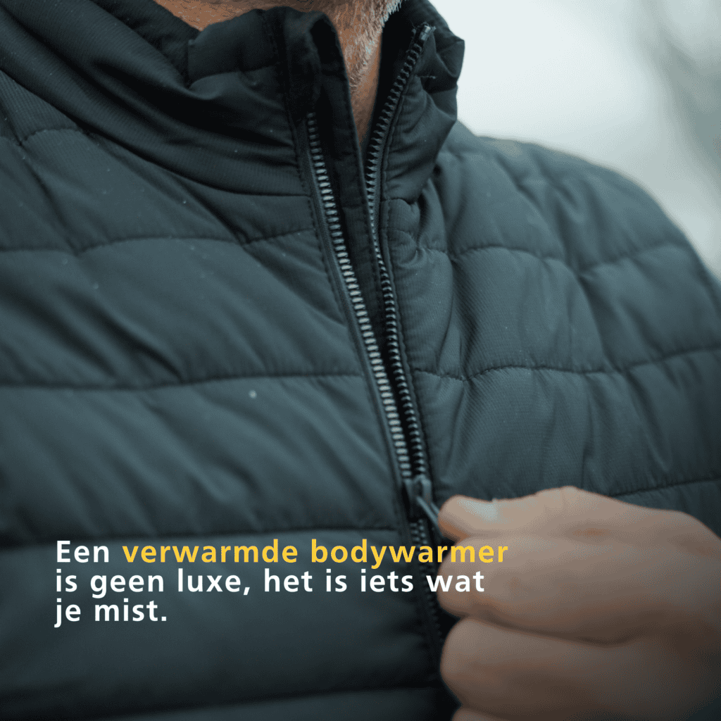 Verwarmde bodywarmer